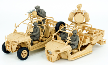 USMC MRZR D4 Crew Figure Set