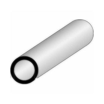 Super Styrene Round Tube 5mm x 3mm x 300mm (Pack of 5)