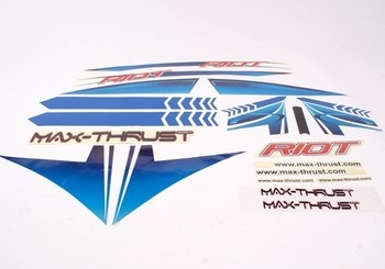 Max-Thrust Riot Decal Sheet Blue