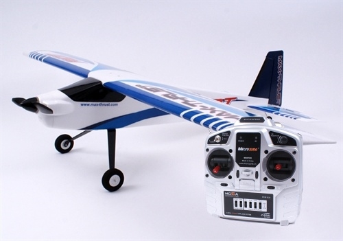 Max-Thrust Riot V2 RTF - Blue (2.4GHz Radio and 11.1v Batt)