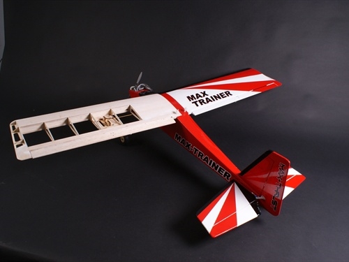 Max-Thrust Pro-Built Balsa Trainer Uncovered - 32-40 I/C or Electric