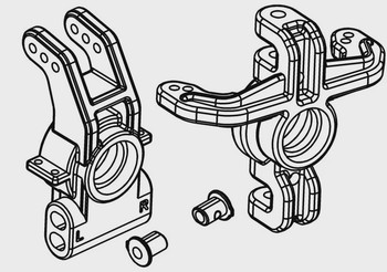 Front and Rear Hub Set