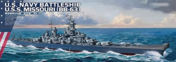 US Navy Battleship BB-63 Missouri