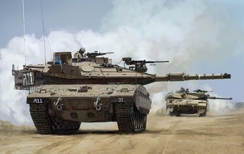 IDF Merkava Mk.4M with Trophy Active Protection System