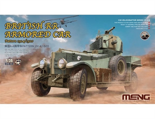 British Rolls-Royce Armoured Car Pattern 1914/1920
