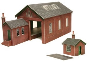 OO/HO SCALE GOODS SHED - PO232