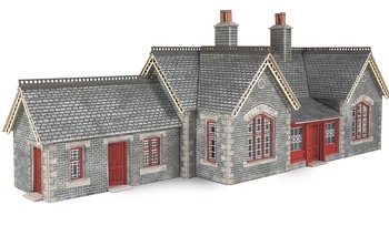 OO/HO SCALE SETTLE/CARLISLE RAILWAY STATION - PO333
