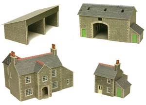 N SCALE MANOR FARM - PN150