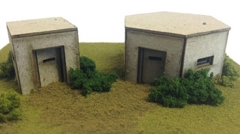 OO/HO SCALE TYPE 22 & TYPE 26 PILLBOX - PO520
