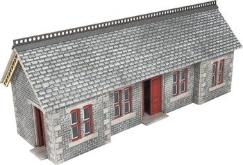 OO/HO SCALE SETTLE/CARLISLE RAILWAY STATION SHELTER - PO334