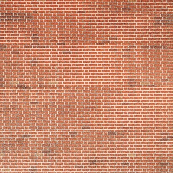 OO/HO SCALE RED BRICK SHEETS - M0054