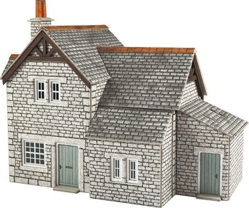 OO/HO SCALE GARDENER'S COTTAGE - PO258