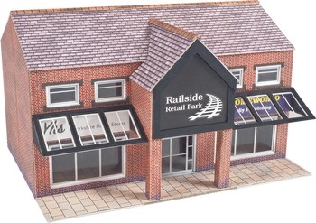 N SCALE MODERN RETAIL UNIT - PN961
