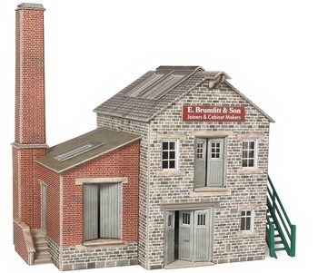 OO/HO Scale Ramshackle Workshop - PO286