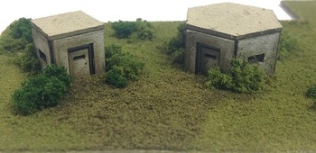 N SCALE TYPE 22 & TYPE 26 PILLBOX - PN820