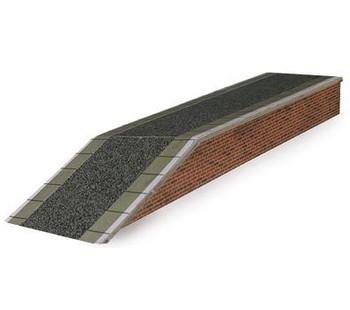 OO/HO SCALE RED BRICK PLATFORM KIT - PO216