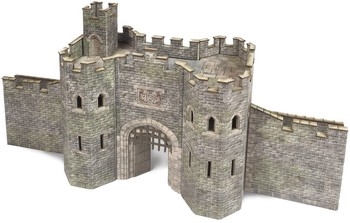 OO/HO SCALE CASTLE GATEHOUSE - PO291
