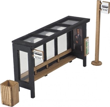 OO/HO BUS SHELTER - PO525