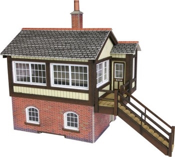 OO/HO SCALE G.W.R. SIGNAL BOX KIT - PO330