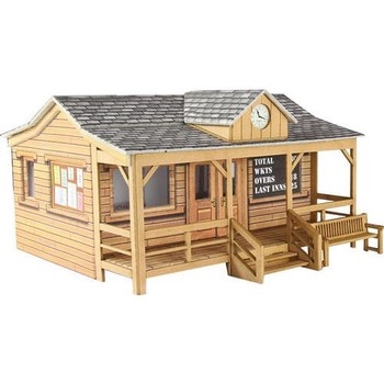 OO/HO SCALE WOODEN PAVILION - PO410