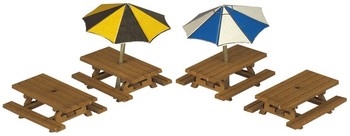 N SCALE PICNIC TABLES - PN810