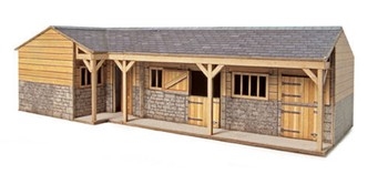 OOHO SCALE STABLE BLOCK - PO256