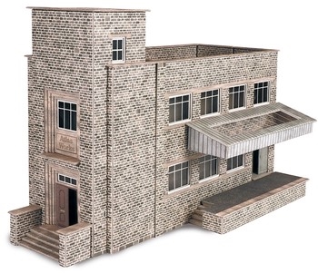 N Scale Old Factory - PN187