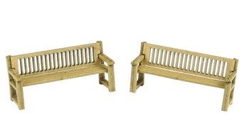 OOHO SCALE PARK BENCHES - PO503
