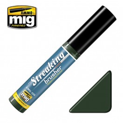 Streaking Brusher Green-Grey Grime