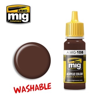 MIG108 WASHABLE MUD Acrylic Paint - 17ml
