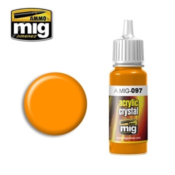 MIG097 CRYSTAL ORANGE Acrylic Paint - 17ml