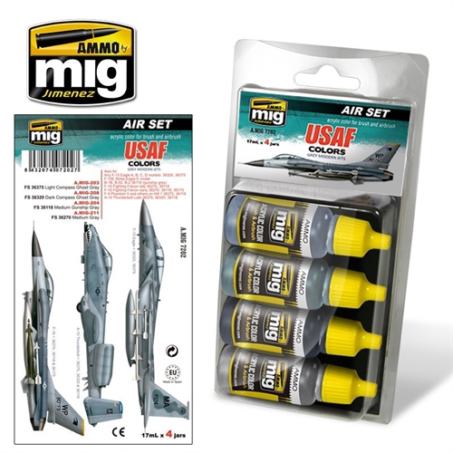 USAF Colours Grey Modern Jets