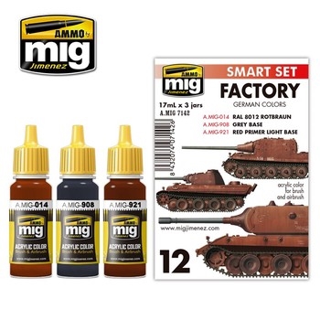 German Factory Colours Smart Set