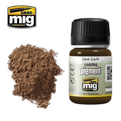Dark Earth Pigment Powder