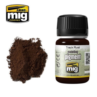 Track Rust Pigment Powder
