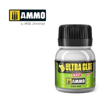 Ultra Glue Matt - for Etch, Clear Parts amp; More (Acrylic Waterbase Glue)