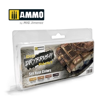 Drybrush Set – Rust Colours