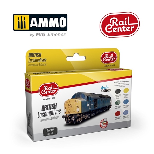 Rail Centre Paint Set – British Locos