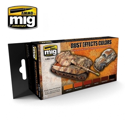 Rust Effects Colours