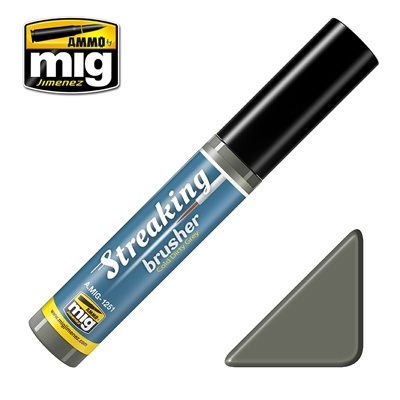 Streaking Brusher Cold Dirty Grey