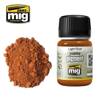Light Rust Pigment Powder