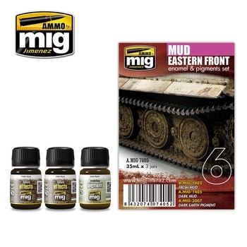Eastern Front Mud Enamel and Pigments Set