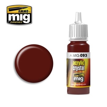 MIG093 CRYSTAL RED Acrylic Paint - 17ml