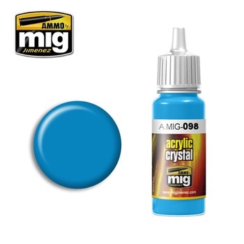MIG098 CRYSTAL LIGHT BLUE Acrylic Paint - 17ml