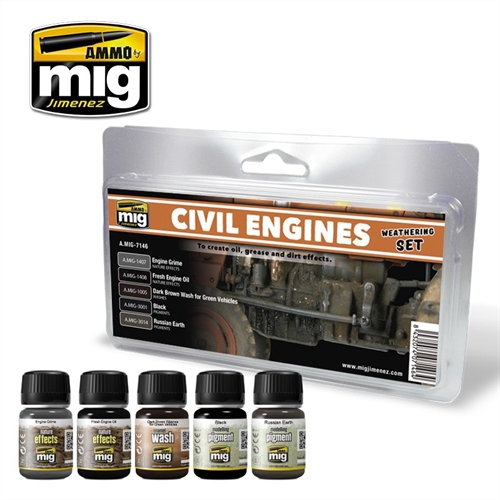 Civilian Engine Weathering Set
