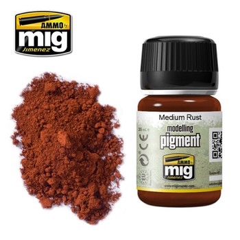 Medium Rust Pigment Powder