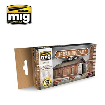 Urban Diorama Paint Set