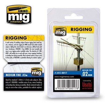 Rigging Cord Medium Fine 0.02mm (2m)