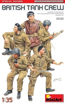 WWII British Tank Crew
