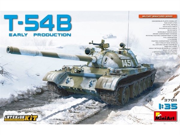 T-54B Early Production With Interior